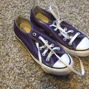 purple converse. wore once